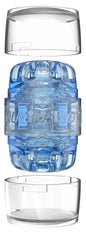 Fleshlight Quickshot Turbo Blue Ice offener Blowjob-Masturbator