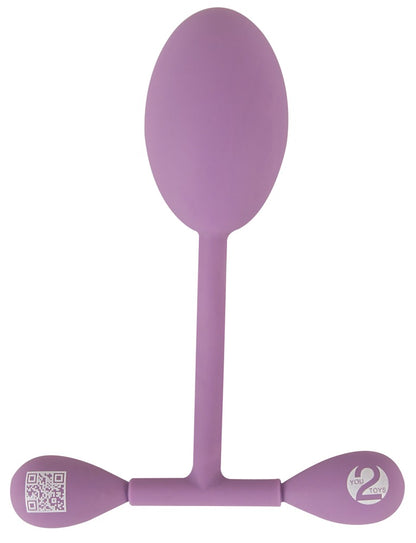 You2Toys Vaginal Trainer mit schwingenden Gewichten aus Silikon