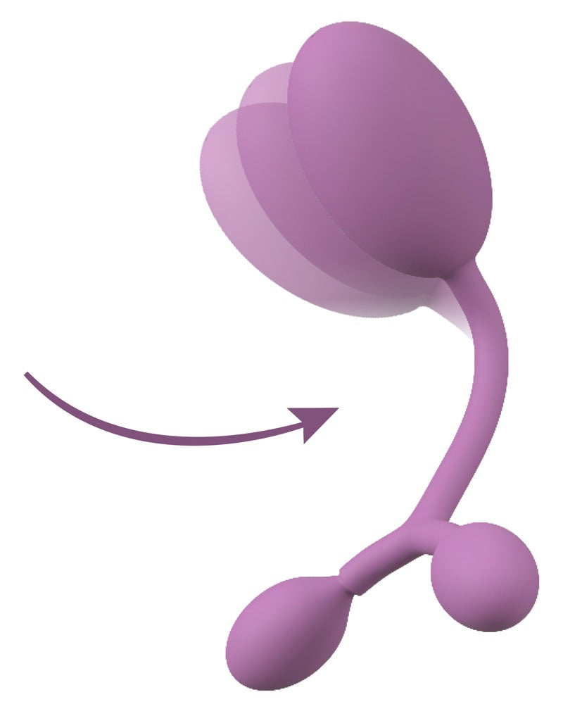 You2Toys Vaginal Trainer mit schwingenden Gewichten aus Silikon