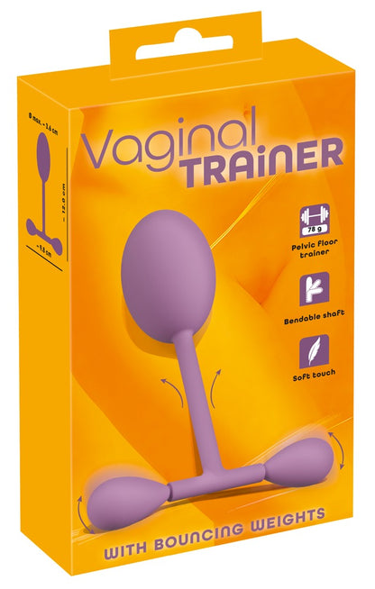 You2Toys Vaginal Trainer mit schwingenden Gewichten aus Silikon