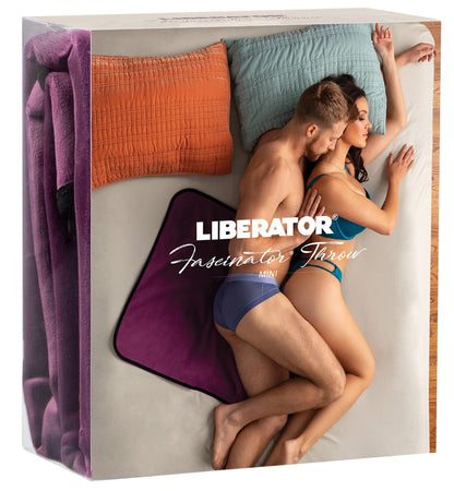 Liberator Fascinator Throw Mini Purple