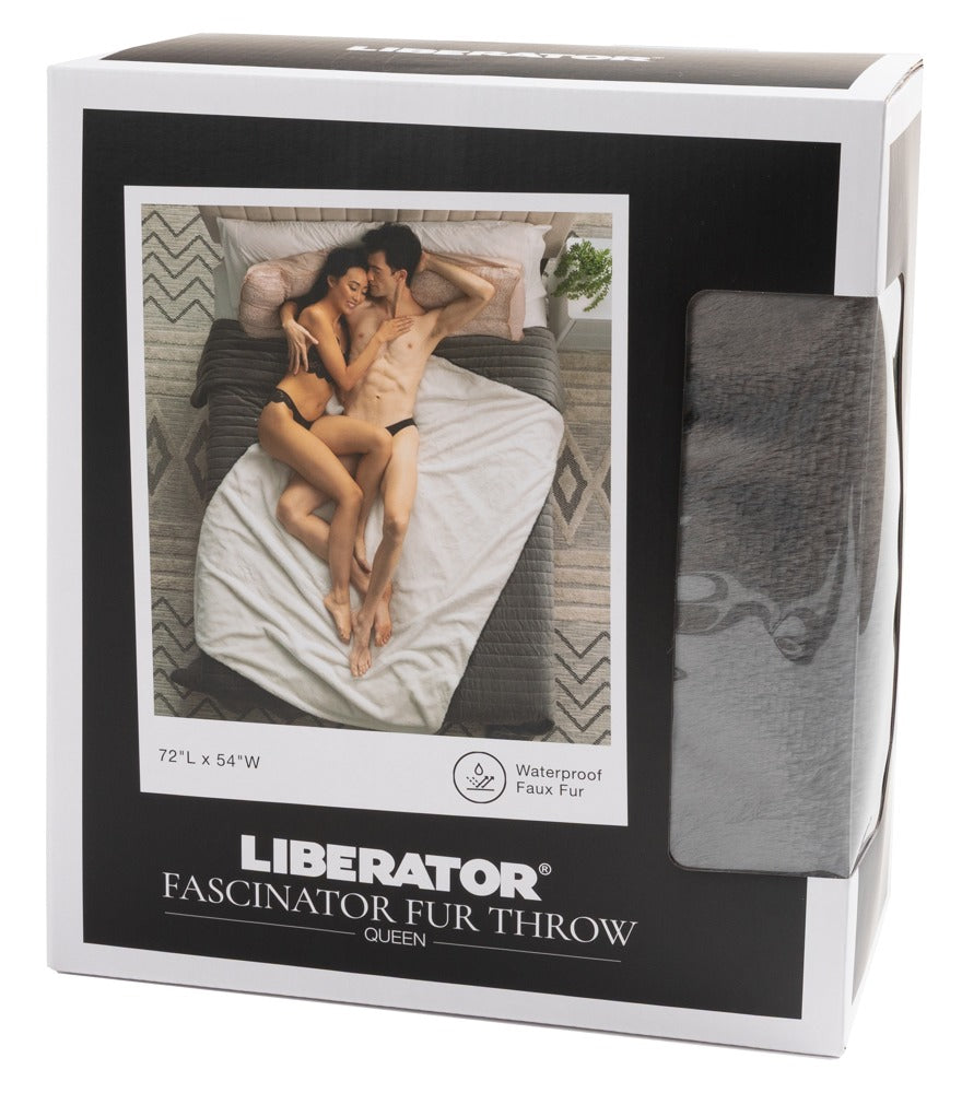 Liberator Faux-fur Fascinator Grey/black