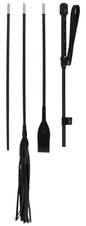 Bad Kitty Crop-Set 4-teilig mit Rohrstock, Gerte und Flogger