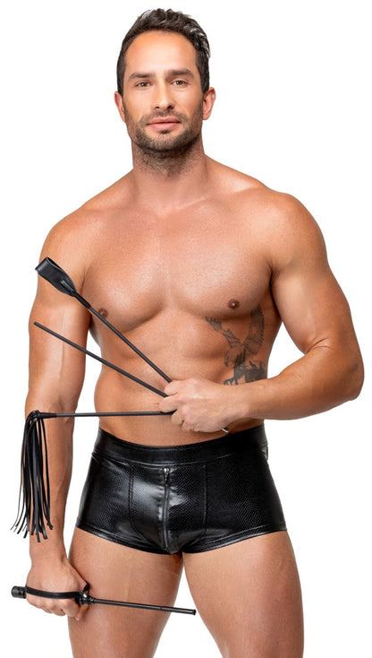 Bad Kitty Crop-Set 4-teilig mit Rohrstock, Gerte und Flogger