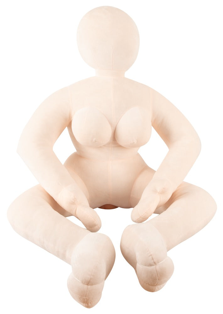 You2Toys Leona Plush Doll Schmusepuppe aus Velourplüsch, sitzend