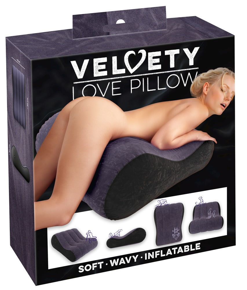 You2Toys Velvety Love Pillow aufblasbares Liebeskissen in Keilform