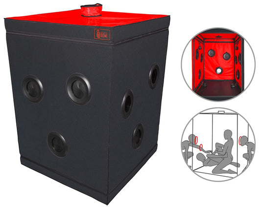 Secret Dome Scandale - Black & Red