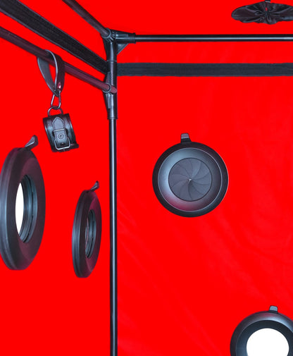 Secret Dome Scandale - Black & Red