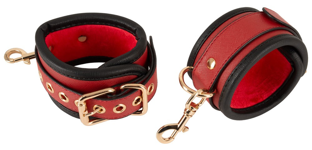 Bad Kitty Thigh-Restraint-Set mit Nackengurt und abnehmbaren Handfesseln