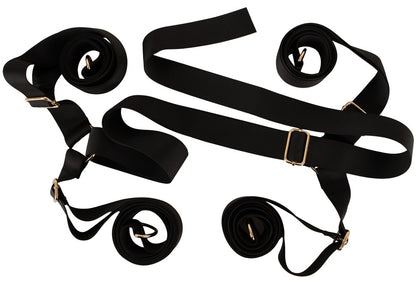 Bad Kitty Under-Bed-Restraint 6-teilig mit Augenmaske