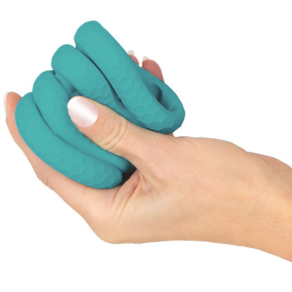You2Toys 3in1 Cock & Ball Ring Set 4 dehnbare Silikonringe