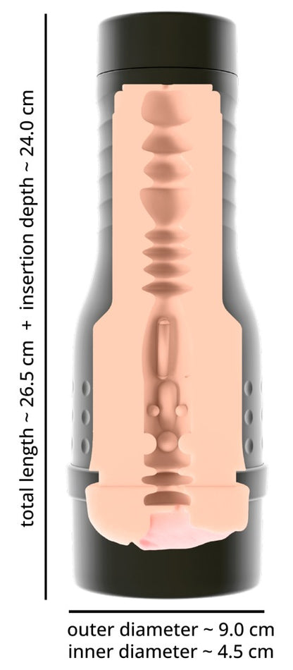 Rebel V-Stroker Melissa Masturbator, 26,5 cm