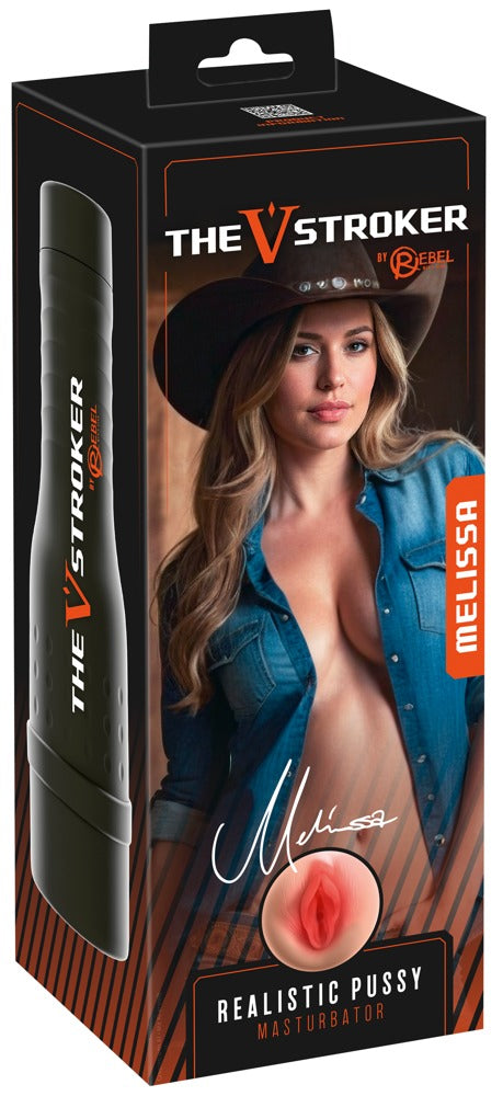 Rebel V-Stroker Melissa Masturbator, 26,5 cm