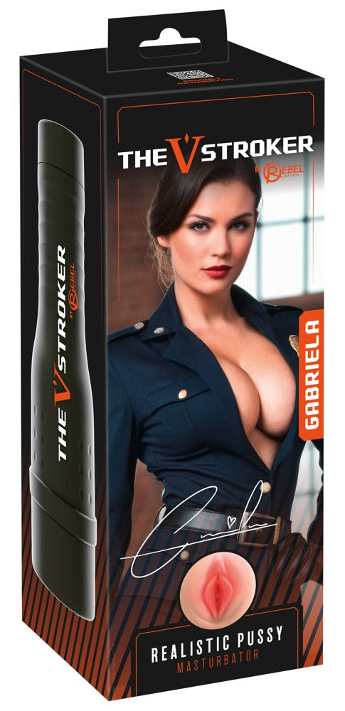 Rebel V-Stroker Gabriela Masturbator, 26,5 cm