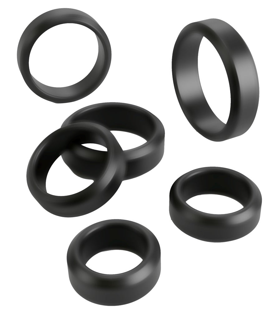 You2Toys Cock & Ball Stretching Kit 6-teilig aus Silikon