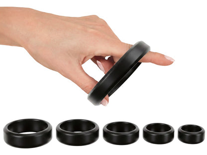 You2Toys Cock & Ball Stretching Kit 6-teilig aus Silikon