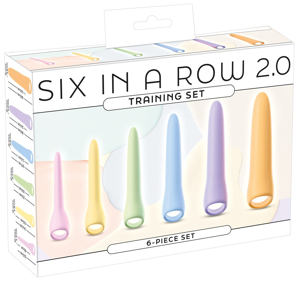 You2Toys Six in a Row 2.0 Dildo-Set 6-teilig, slim & soft