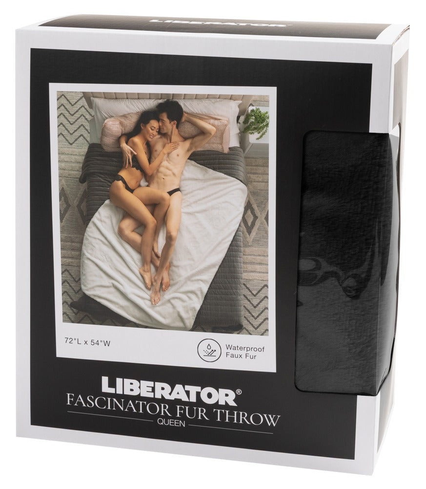 Liberator Faux-Fur Fascinator Black