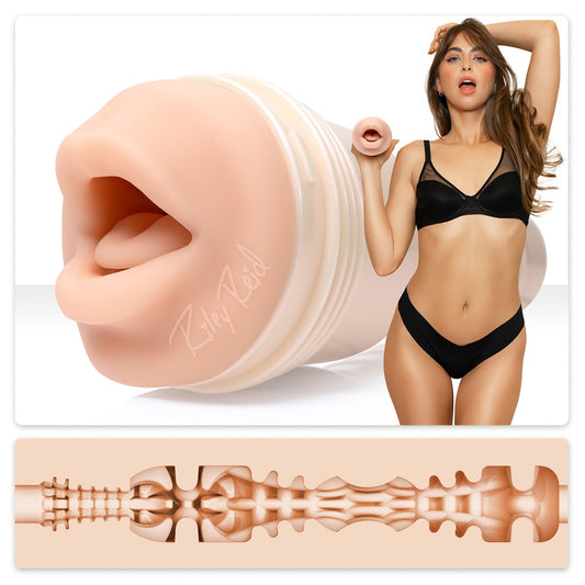 Fleshlight Riley Reid Insomnia Mouth Deep-Throat-Masturbator