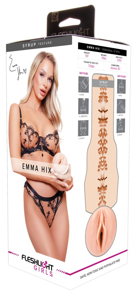 Fleshlight Emma Hix Syrup Masturbator, Vagina