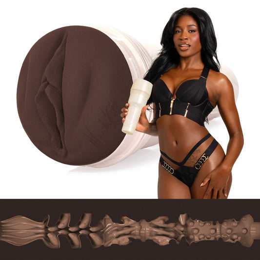 Fleshlight Nicole Kitt Purrrrrfection Masturbator, Vagina
