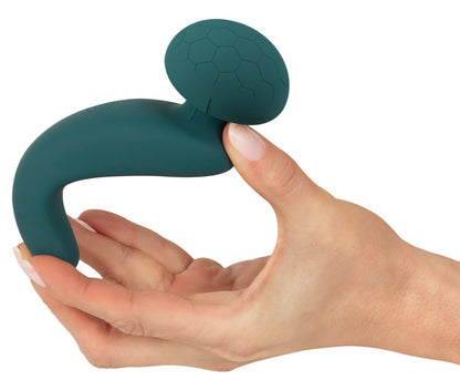 Sweet Smile Flexible Wand kompakter Massagestab mit Reizstruktur, grün
