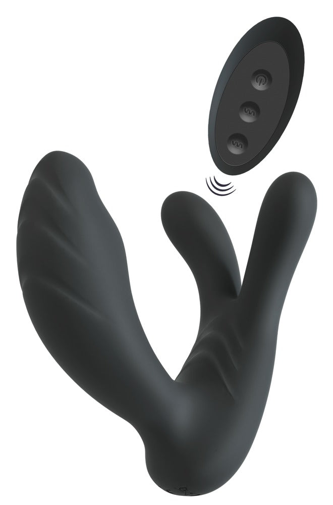 Sweet Smile RC G-&P-Spot Vibrator mit 3 Motoren, schwarz
