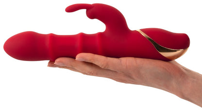 You2Toys Rabbit Vibrator mit 3 Moving Rings und Klitorisarm