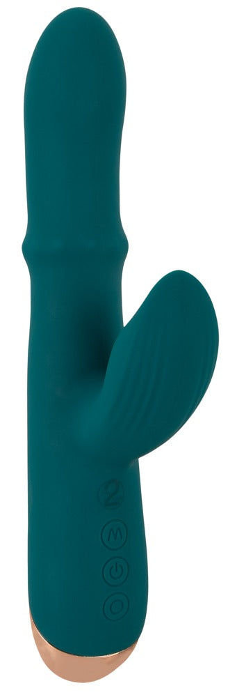 You2Toys Thumping Rabbit Vibrator mit Moving Ring, grün