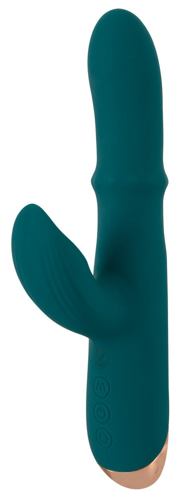 You2Toys Thumping Rabbit Vibrator mit Moving Ring, grün