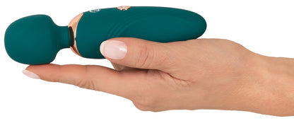 You2Toys Petite Wand kompakter Massagestab im Rillendesign, grün