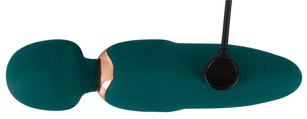 You2Toys Petite Wand kompakter Massagestab im Rillendesign, grün