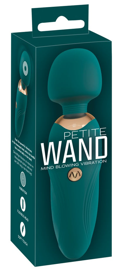 You2Toys Petite Wand kompakter Massagestab im Rillendesign, grün