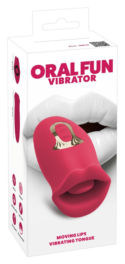 You2Toys Oral Fun Vibrator Moving Lips mit Vibro-Zunge