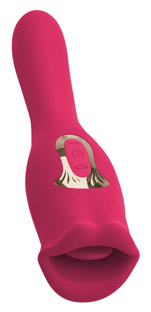 You2Toys Oral Fun Vibrator L beidseitig mit Vibro-Zunge