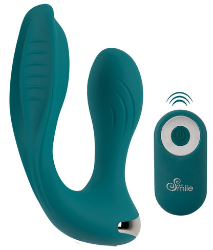 Sweet Smile RC Hands-Free Vibe für synchrone Dual-Stimulation, türkis