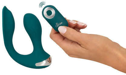 Sweet Smile RC Hands-Free Vibe für synchrone Dual-Stimulation, türkis