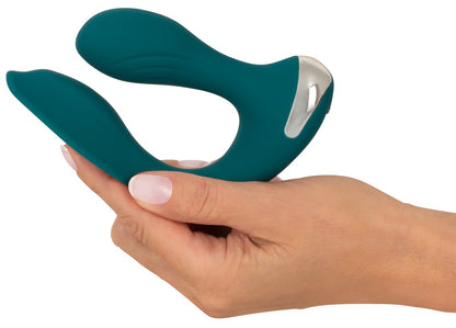 Sweet Smile RC Hands-Free Vibe für synchrone Dual-Stimulation, türkis