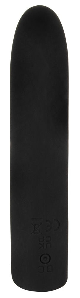 Sweet Smile Mini Vibrator schwarz, flexibel mit 10 Modi