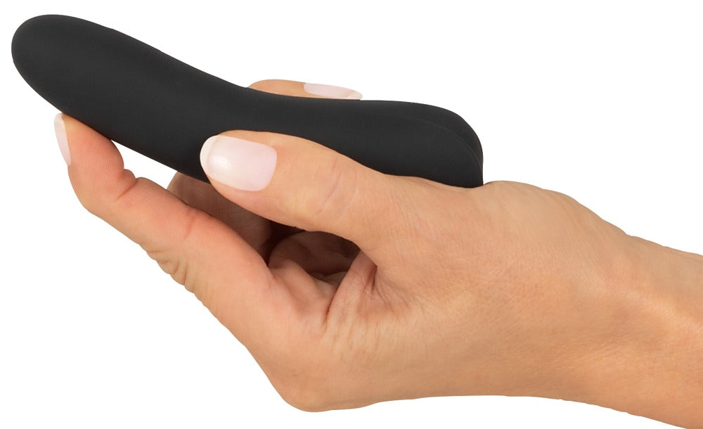 Sweet Smile Mini Vibrator schwarz, flexibel mit 10 Modi
