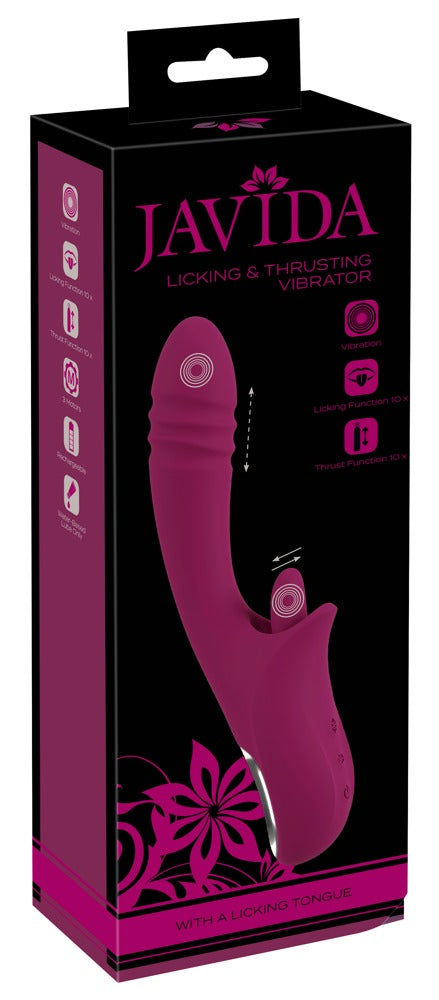 JAVIDA Licking&thrusting Vibra