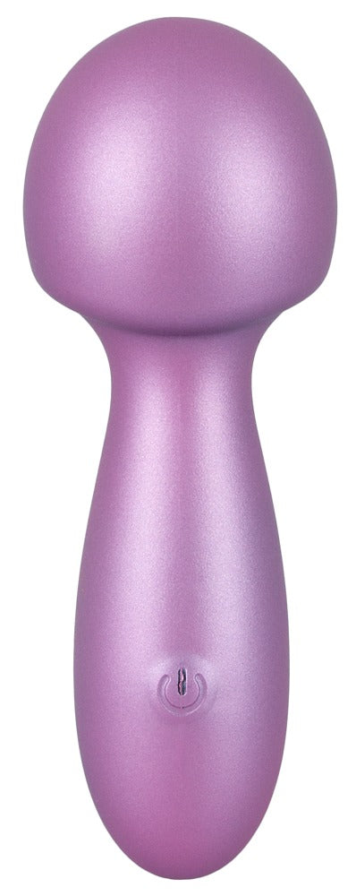 Sweet Smile Flexible Mini Wand kleiner Massagestab, Metallic rosa