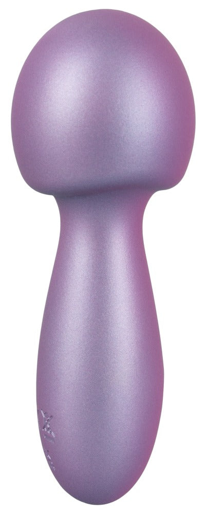 Sweet Smile Flexible Mini Wand kleiner Massagestab, Metallic rosa