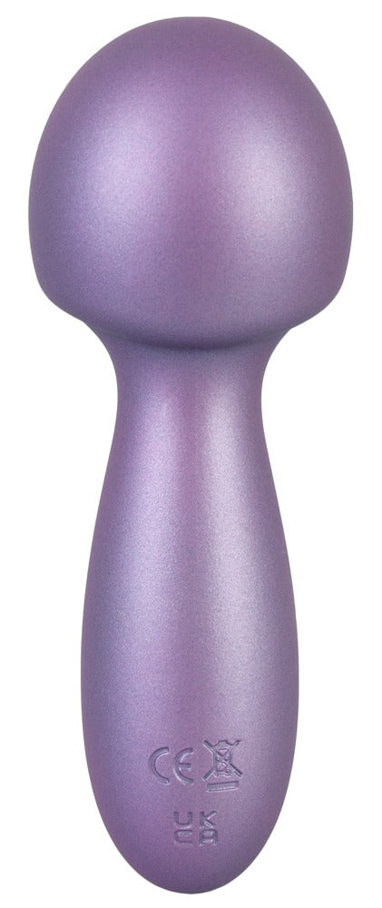 Sweet Smile Flexible Mini Wand kleiner Massagestab, Metallic rosa