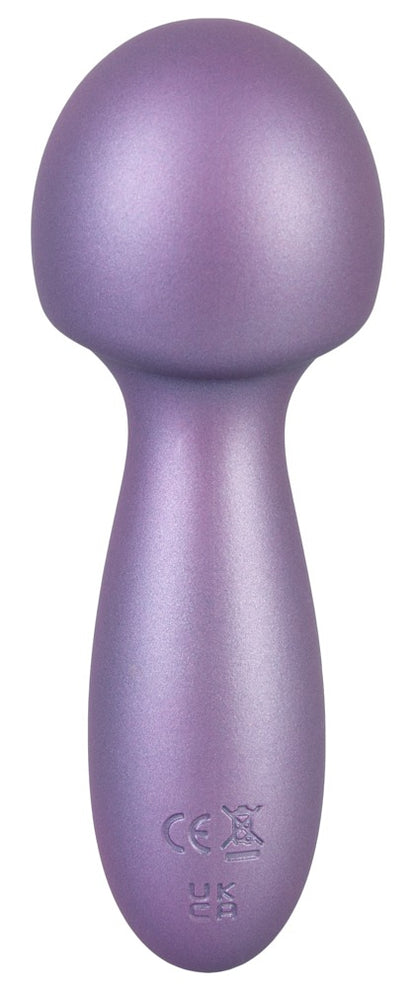 Sweet Smile Flexible Mini Wand kleiner Massagestab, Metallic rosa