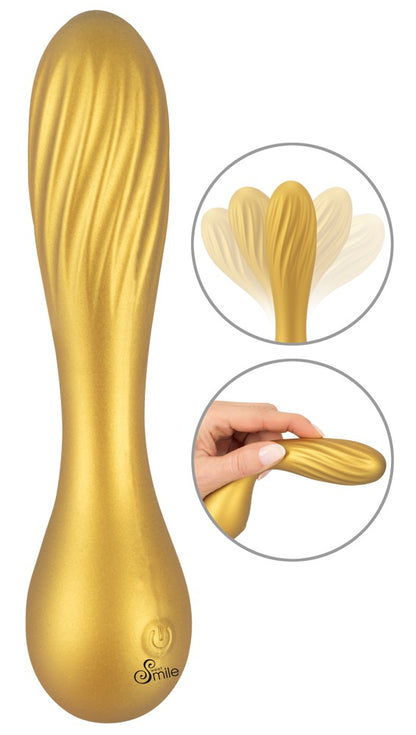 Sweet Smile Metallic Vibe handlicher Minivibrator, gold