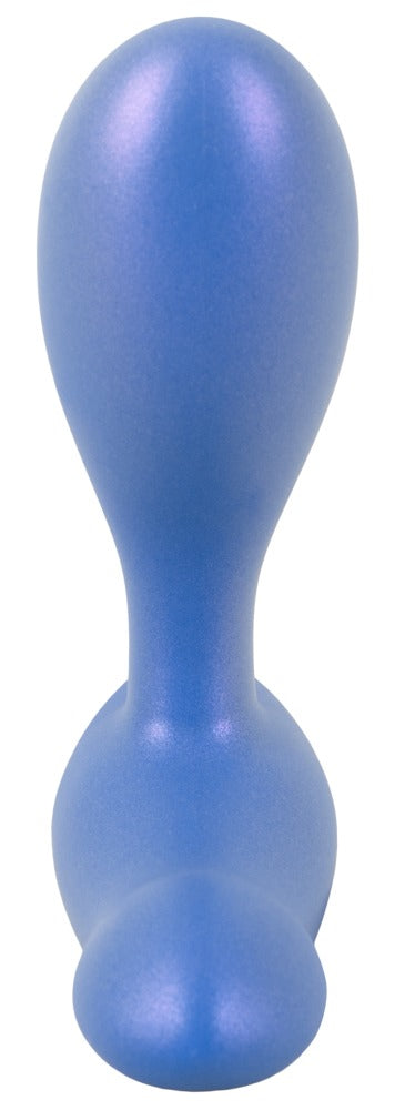 Sweet Smile Flexible Butt Plug doppelmotoriger Analvibrator, Metallic