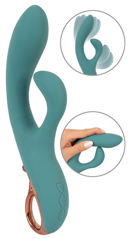You2Toys The Magician Rabbit Vibrator im eleganten Design, türkis