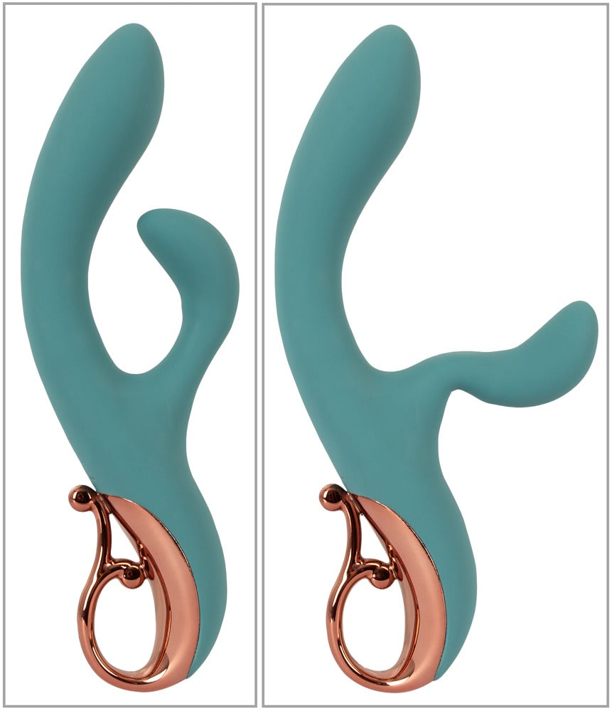 You2Toys The Magician Rabbit Vibrator im eleganten Design, türkis