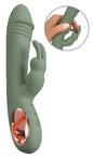 You2Toys Slim Rabbit Dual-Vibrator schlank, oliv